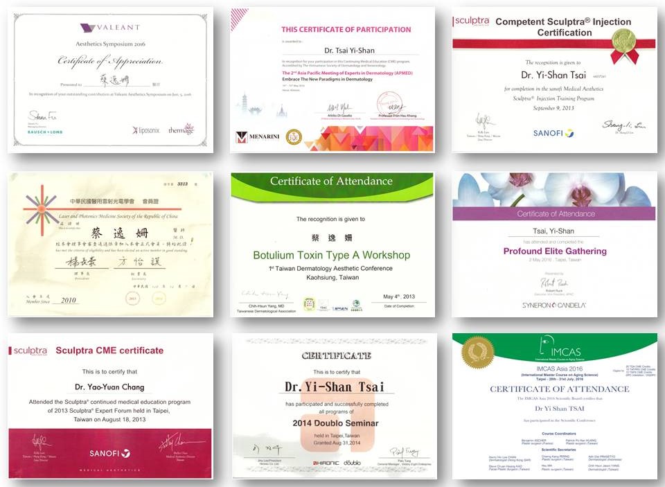京硯整形外科, 京硯皮膚科, 京硯聯合診所, 張耀元, 蔡逸姍